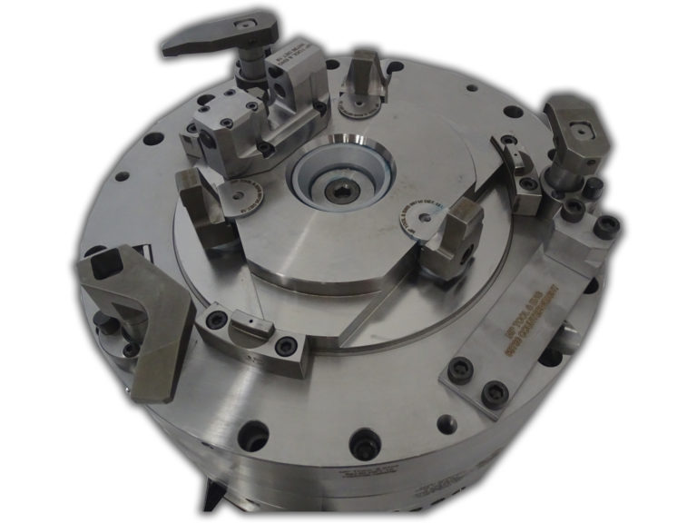 Heli-Clamp Chuck with radial locator
