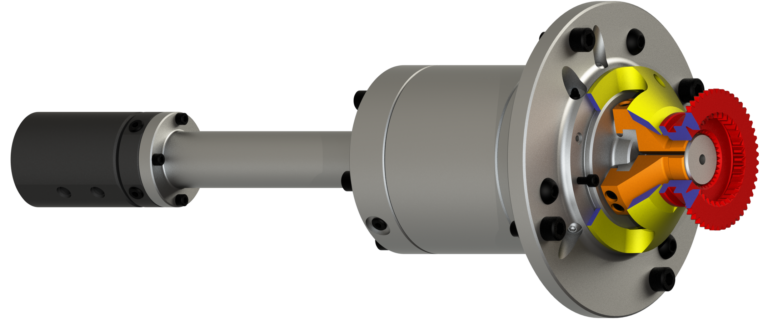 ID WEDGE-GRIP chuck with actuation package.