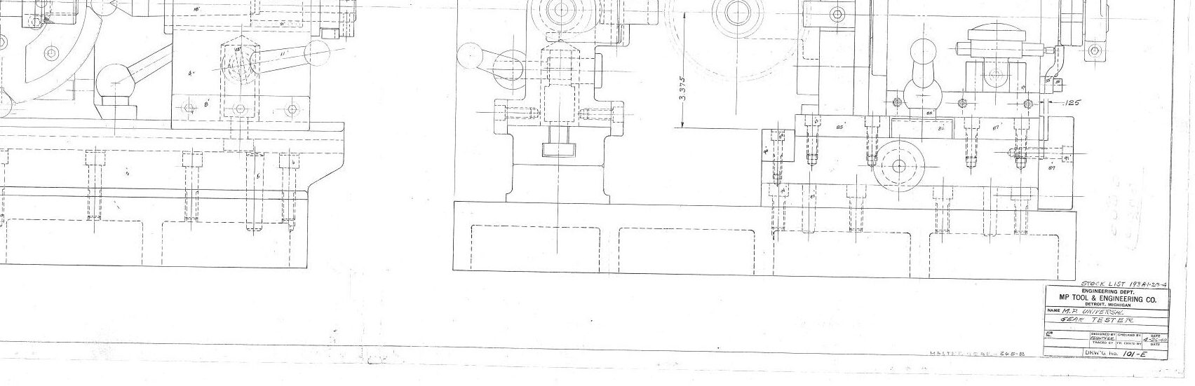 00101E MP Tool & Engineering Co.